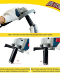 ORIXTREME diamond core drill bit for angle grinder, 1-3/8 in, 5/8-11 thread, dry drilling concrete/marble/stone
