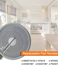 Upgraded 9 Inch Dual Radiant Surface Element Replacement for Electric Stoves and Oven Ranges in modern kitchen setting