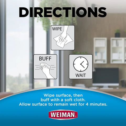 Illustration showing directions for use of Electronic Disinfecting Wipes For Laptops Computers TVs And All Screen Surfaces No Residue