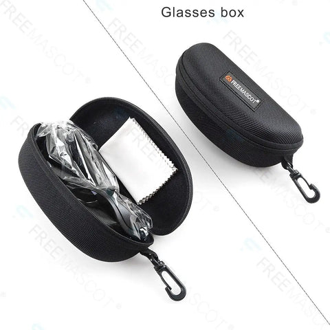 Top Shelf Professional IPL Laser Safety Glasses For Hair Removal And Cosmetology Featuring Wide Spectrum 190Nm To 2000Nm Protection in protective case.