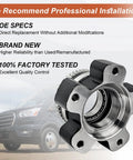 Rear Wheel Bearing And Hub Assembly Fits Ford Transit 150 250 350 3.5L V6 3.7L V6 HUB415 showing factory-tested design.