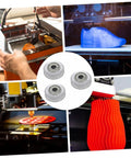Top Tier 3D Printer Linear Pulley Kit Featuring Smooth Oiled Bearings for reliable axes and enhanced print accuracy in use.