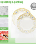 Sweet 570 Piece Foam Packing Supplies Kit for Moving Includes 270 Cushion Foam Pouches and Sheets in Four Sizes Along with 300 Writable Moving Labels to Protect All Your Dishes Glasses and Fragile Gear from Cracks during a Big Relocation Gig - EPE foam plates with cushion sheets.