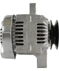 Heavy Duty 12 Volt Alternator Delivering 35 Amps With Internal Voltage Control For Lamborghini Tractor 6R Dt 2.5L side view with V Sheave