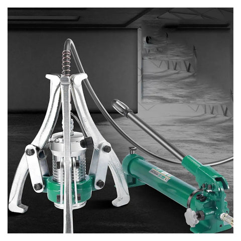 Split Hydraulic Puller With Three Jaw Universal Bearing And Pulley Remover built tough heavy duty, tool close-up
