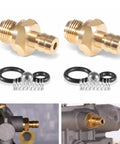 Pressure Washer Soap Injector Kit Replacement For Briggs And Stratton, Homelite, Ryobi And Husky Replaces 190593GS, 2-Pack close-up