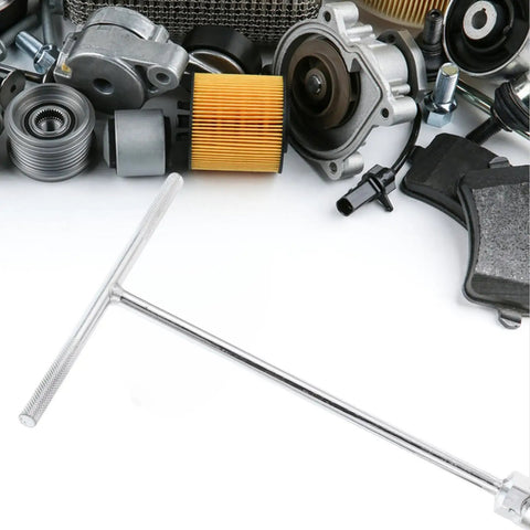 High Carbon Steel T Handle Socket Wrench With Hex Grip For Zero Play And Max Torque among various auto parts ready for maintenance.