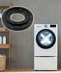 Heavy Duty Washer Tub Bearing And Seal Kit Replaces MDS62058301 For Lg Kenmore Models on counter near washing machine.