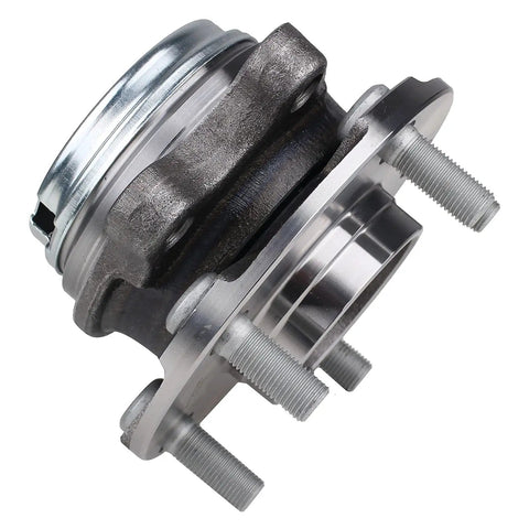 Heavy Duty Front Wheel Hub And Bearing Assembly For Nissan Murano Quest 2003 To 2009 5 Lug showing metal construction with six studs.