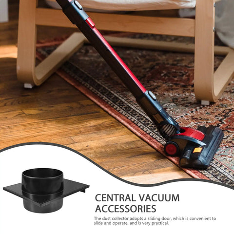 100mm Plastic Valve Dust Collector Blast Gate Fits Most Vacuum Cleaners Easy Install Hose Fitting for effective cleaning with vacuum.