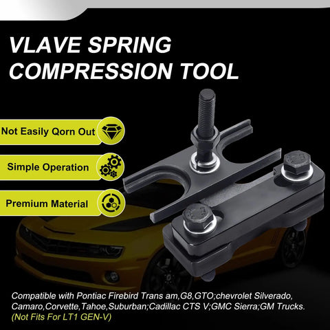 Upgraded Pro Grade Valve Spring Compressor Tool Kit With Box For LS Engines 4.8L 5.3L 5.7L 6.0L 6.2L LS1 LS2 LS3 LS6