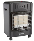 Portable Outdoor Propane Cabinet Heater With 6,000, 12,000, Or 18,000 BTU Settings Delivers Cozy Radiant Heat For Up To 450 Sq Ft