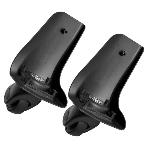 Kick Wobbly Suitcase Wheels To The Curb With Smooth Rolling Luggage Wheels Replacement Parts Pair, durable black luggage casters.
