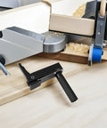 Portable Workbench Clamp On Table Vise With Quick Clamping And Multifunctional Design for woodworking, aluminum base visible