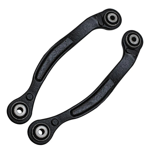 10 PC Rear Control Arms Kit For Chrysler 300 Dodge Charger Challenger Magnum featuring matte black upper control arms.