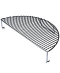Elevated Cooking Grate That Frees Up Grill Space For Tailgating And Backyard BBQs Heavy Duty Stainless Steel Fits Weber And Other Grills Adds 180 Extra Square Inches For Ribs Veggies And Big Feasts with pronged feet