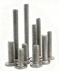 Pack Of Fifty M4 X 16mm Low Profile Flat Head Allen Screws Built Tough From Top Grade 304 Stainless Steel for reliable assembly.