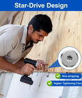 Tough As Nails Combo Sidewalk Screw And Bolt Kit In 1/4 By 1/2 Inch Low Profile Exterior Fasteners for Hurricane Window Shutters installation.