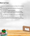 Instruction guide for Electronics Soldering Practice Kit With Mini Magnet Shooter Educational DIY Electronics Project Coiled Electromagnet Transmitter Build For Beginners Hands On Fun Desktop Toy And Shooting Game Experience.