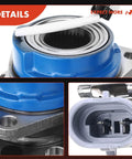 Close-up of front wheel hub bearing assembly with ABS sensor, 5-lug for Buick, Cadillac, Chevrolet, Oldsmobile, Pontiac 1991-1999