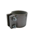 Heavy Duty 3 Inch Threaded Split Coupling For Rigid And Imc Conduit Galvanized Malleable Iron with bolts and neoprene sealing.