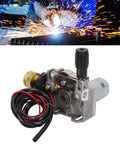 24V MIG MAG Wire Feed Motor For Welding Equipment, adjustable feed motor with lightweight aluminum body and wire spool