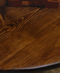 Ultimate No Fuss One Coat Durability Polyurethane Clear Wood Finish For All Interior Wood Surfaces, Satin Sheen on table surface