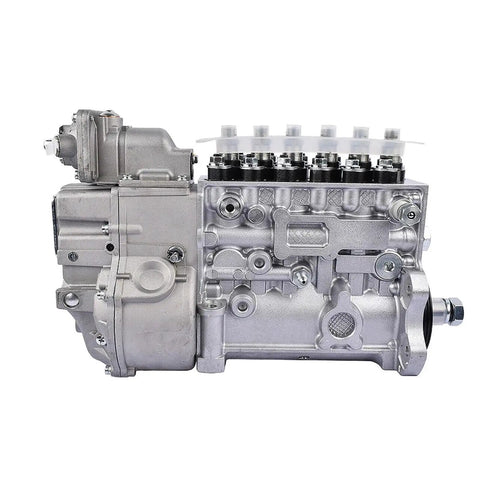 Heavy Duty Fuel Injection Pump For Dodge Cummins 5.9L Diesel 12V 1996 Through 1998 Direct Fit Replacement side view of pump