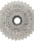 8 Speed Bike Cassette 11-32T With Hyper Glide Sprockets Close Ratio Gearset For Smooth Cadence Efficient Power And Lightweight Performance
