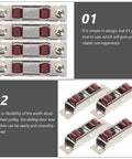 Heavy Duty Stainless Steel Double Roller Track Pulleys And Silent Glide Sash Wheels For Sliding Doors Barn Closets top view of pulleys
