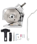 Transform Your Standard Drill With This Stainless Steel Fabric Nibbler And Sheet Metal Cutter Attachment For DIY Pros. Includes cutter and accessories.