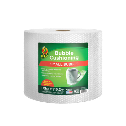 Pro Grade Small Bubble Cushioning Wrap For Moving And Shipping, 175 Ft Perforated Bubble Roll With Tiny Bubbles