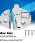 Heavy Duty Tough As Nails 316 Marine Grade Stainless Steel Twist Catch Latch With Integrated Stopper for cabinets and doors.