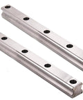 Rock Solid HSR45CA Linear Guide Rail 2600mm Precision CNC Router Slide Track with two metal rails for heavy load support.