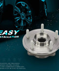 Built Tough Front Wheel Hub Bearing Assembly For 2009 Through 2020 Dodge Journey And 2014 Ram ProMaster, easy install design.