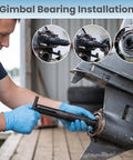 Gimbal Bearing Installation using Complete Gimbal Bearing Puller And Alignment Kit For Mercruiser Alpha Bravo Volvo Sterndrive.