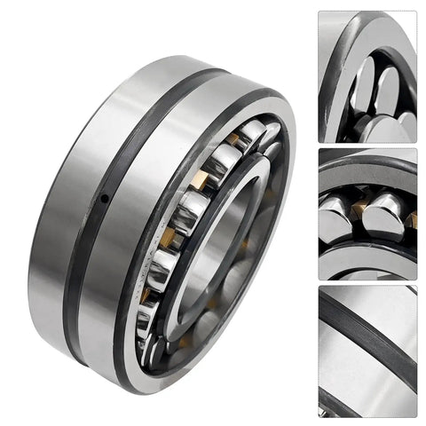 22317 E1 C3 Spherical Roller Bearing 85mm Bore 180mm OD 60mm Width with metal rings for heavy duty industrial use