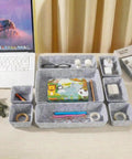 Customizable 8 Pack Felt Drawer Organizer Trays Set For Desk Drawers Shallow Modular Storage Bins For Office Supplies