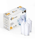 Budget Friendly Replacement Water Filter That Fits Popular Filtration Systems 3 Pack OB03 next to product packaging