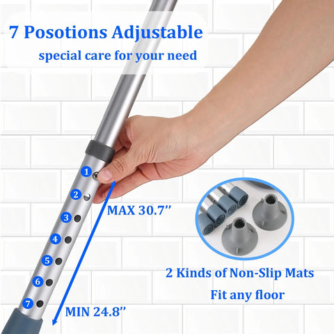 Heavy Duty Toilet Safety Rails For Seniors And Elderly Sturdy Aluminum Bathroom Handle Frame adjustable height settings and non-slip mats