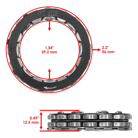 Built Tough Starter Clutch One Way Sprag Bearing Drop Right In Direct Fit For Kawasaki Kfx450r Ksf450b Klx450r Klx450a 2008 2019 dimensions and structure