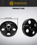 Tough As Nails Vacuum Pump Pulley for 1995 Through 2019 Isuzu Npr Hd Trucks, 14.2cm size, zinc-coated steel construction.