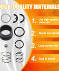 Beefed Up Collar Spring Steel Ball Impact Driver Kit Replacement For Cordless Impact Tools Compatible With DCF845 And DCF850 Series