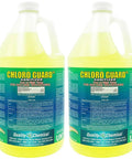 Chloro Guard Chlorine Low Temp Dish Sanitizer For Machine Dishwashing Bulk Gallon Refills 128 Oz Pack Of 2 bottles