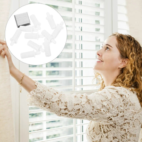 Pro Grade Plantation Shutter Repair Kit Featuring Rugged Window Pins And Heavy Duty Metal Staples For Zero Sweat DIY Fixes And Snappy Room Refreshes Today, displayed with white window pins.