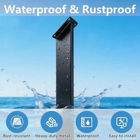 45 Degree Angle Bracket Heavy Duty Connector Brace Kit With Screws For Inside Mount Installations, Angle Support Bracket For Gazebos, Tree Houses, Cabins, And Patios, Easy To Install, Rock Solid Stability