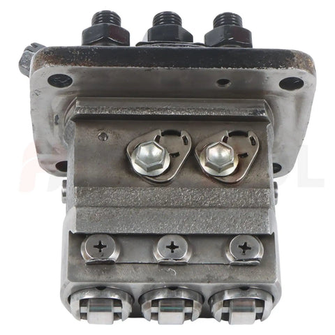 Heavy Duty Fuel Injection Pump That Runs Like Clockwork And Swaps In No Sweat Fashion On Mitsubishi S3L Engines And Cub Cadet 7000 7200 7205 Tractors Today - front view with details of connectors.