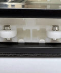 Heavy Duty Adjustable Window Roller Replacement With Slick Nylon Wheels For Vinyl Windows Lowkey smooth operation close-up view of rollers.