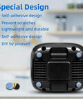 Heavy Duty Self Adhesive Appliance Sliders For Kitchen Counters positioned under an appliance with self-adhesive pads and scratch prevention features.