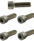 Stainless Steel Socket Head Cap Screws Set Full Thread 5 Sixteenths By 18 Threads Per Inch 1 And A Quarter Inches Long Pack Of 1000